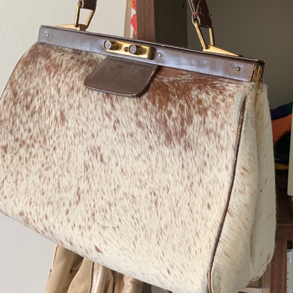 Vintage fur bag